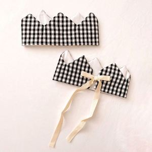 Nuevo listado negro brillo cumpleaños tela coronas hadas varitas niños cumpleaños niña corona diadema conjunto foto Props - Product Image 4