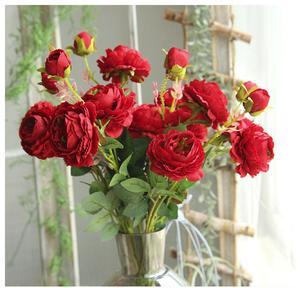 Ilk Peony Rice oque easeony Rice easonable Rice rtifcial Peony OSE lower edecortive Peony rrtifical lower EAL - Product Image 6