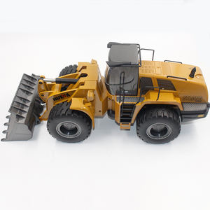 HUINA 1583 Vehículo de Ingeniería RC de 2.4GHz Juguetes Inteligentes Escala 1/14 22CH <span class=keywords><strong>Bulldozer</strong></span> de Metal Modelo de Camión Coches RC Juguetes para Niños Regalos <span class=keywords><strong>DIY</strong></span> - Product Image 5