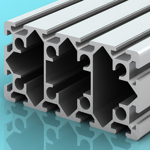 Panel <span class=keywords><strong>de</strong></span> Pared Cortina <span class=keywords><strong>Rectangular</strong></span> Personalizado con Acabado en Grano <span class=keywords><strong>de</strong></span> Madera/Recubrimiento en Polvo, <span class=keywords><strong>Perfil</strong></span> <span class=keywords><strong>de</strong></span> <span class=keywords><strong>Aluminio</strong></span> Extruido 80160 - Product Image 2