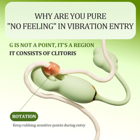 2026 Sommer Bestseller App-Fernbedienung Sprung-Ei Vibrator 9 Rotationsmodi und 9 Vibrationsmodi Mini-Vibrator