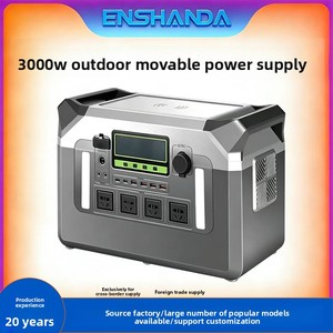 Hot-selling 3000W 3000Wh Outdoor <b>Mobile</b> Energy Storage Portable Large Capacity Solar Car Charging Emergency Home 220 3000W - Product Image 3