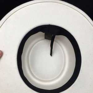 Sombrero Fedora de Fieltro 100% Lana para Mujer, Transpirable y Cómodo, con Bordado 3D, Unisex, Casual, para Negocios, Aire Libre, Fiestas, Primavera, Verano, Otoño - Product Image 6