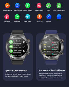 Jam tangan pintar G20 dengan kartu SIM, layar AMOLED 1.43 inci Alarm jatuh panggilan SOS orang tua ECG perawatan kesehatan darah pelacak GPS dengan kartu SIM - Product Image 6