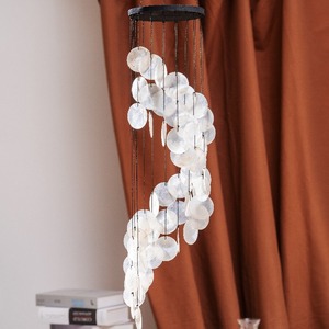 Wholesale Natural <strong>Shell</strong> Crafts Wind Chime Capiz <strong>Shell</strong> Wind Chime Home Decoration <strong>Ornaments</strong> - Product Image 4