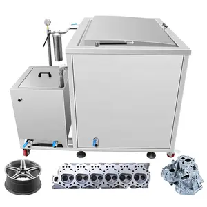 38L Filtration Set Printhead Engine Carbon Washer Machine Degas Sweep Frequency 38 Liters Ultrasonic Cleaner