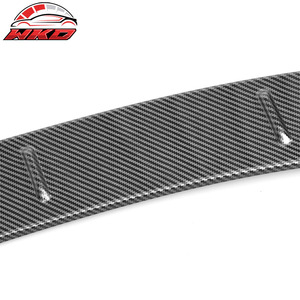 เหมาะสำหรับ Honda Civic FL Type R Hatchback ปี 2022-2026 สปอยเลอร์หลังคาทรง V ลายคาร์บอนไฟเบอร์ - Product Image 5