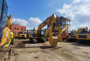 Excavadora de cadenas CAT 325D de segunda mano popular, excavadora Caterpillar 325DL de servicio pesado para trabajos de movimiento de tierras y demolición - Product Image 3