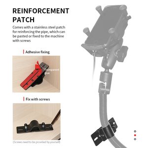 VIN Mounts Vehicle <b>Stand</b> with 18" Rod & 1/1.5" B/C Ball for IPad/<b>iPhone</b> Waterproof & Anti-Corrosion VIN-B/C-ZG-50 - Product Image 4