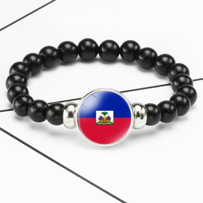 Adjustable Silicone Flag Bracelets - Patriotic Wristbands For Men, Women, Teens (Multiple Countries)