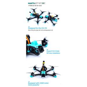 MANTA6 Drone de course FPV 6 pouces DJ1 O3 Air Unit avec DeadCat-DC Freestyle GPS Aircraft - Product Image 1