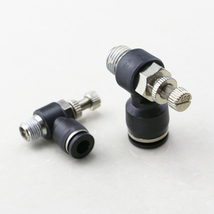 Conector de codo de Unión igual a BSP M5, 1/8, 1/4, 3/8, 1/2, piezas neumáticas de ajuste de aire, codo hembra de 6MM, 8MM, 10MM - Product Image 4