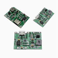 Multimètre USB Lithium Lipo Modification 18650 Batterie 3.7V à 5V 9V Charge Module intégré de décharge
