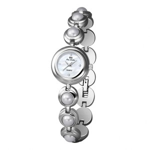 Reloj de Pulsera de Cuarzo con Cadena de Perlas Elegante y Vintage para Mujer, con Esfera Redonda Delicada, Reloj de Joyería de Moda de Lujo para Uso Diario - Product Image 6