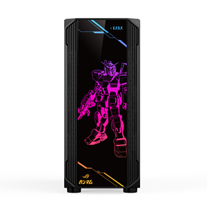 Hongyi mới nhất máy tính để bàn tháp RGB Micro ATX MATX ITX trường hợp chơi game Gamer PC trường hợp & tháp Tempered Glass Bảng điều chỉnh tủ - Product Image 1