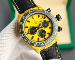 <span class=keywords><strong>Orologio</strong></span> Meccanico <span class=keywords><strong>Automatico</strong></span> di Lusso Day Tona 40mmX11.3mm, Cassa in Fibra di Carbonio, Vetro Zaffiro, Cinturino in Nylon, <span class=keywords><strong>Unisex</strong></span>, Impermeabile, Luminoso - Product Image 1