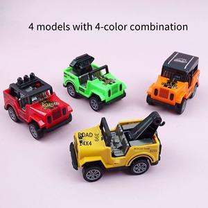 Vente en gros Mini <span class=keywords><strong>voiture</strong></span> <span class=keywords><strong>jouet</strong></span> tout-terrain pour garçons Jeep Véhicules jouets modèle PLA pour enfants en plastique durable - Product Image 3