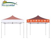 Tente pliante personnalisée avec impression, structure en aluminium 38 mm, gazebo pliable, intérieur/extérieur, imperméable, pour salon professionnel, exposition, toutes saisons