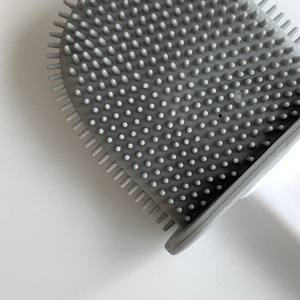 <span class=keywords><strong>Mini</strong></span> <span class=keywords><strong>brosse</strong></span> de toilette écologique et durable avec tête en silicone pour un nettoyage simple et un design décoratif magnifique - Product Image 4