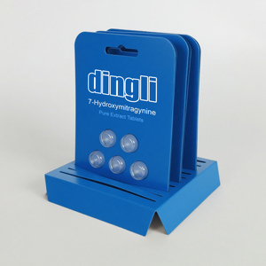 Tùy chỉnh nhựa Vỉ thẻ gói với các tông chèn đôi bên in ấn cho Pill Capsule y học bao bì bán lẻ - Product Image 2