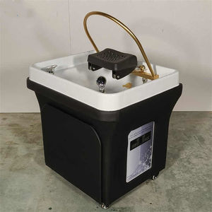 Lavacabezas de Salón con Terapia de Agua, Circulación de Agua y Vaporizador, Tanque de Almacenamiento de Agua de 60L - Product Image 6