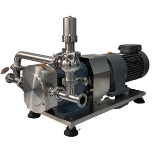 Sanitäre Edelstahl SS304 SS316L Löwenübertragungspumpe vertikaler Rotor-Löwen-Pumpkopf - Product Image 4