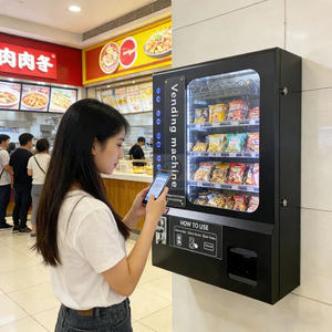 Distributore Automatico Combo Intelligente 24H per Sigarette, Regali, <span class=keywords><strong>Snack</strong></span>, Centri Commerciali, Funzione SDK, Pagamento con Monete e Codice QR - Product Image 2