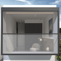 Ventanas De Guillotina Simple Teracce Ventana Grandes ventanas Sistema Elevable Para Aberturas De Aluminio