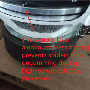 MAX Power 4000W RMS 12100-004 Caisson de basses pour voiture Bobine double DC 12V Haut-parleur de caisson de basses SPL pour caisson de basses de voiture Haut-parleur de basses de 12 pouces - Product Image 4