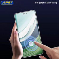 Film hydrogel souple APEI EPU HD anti-traces de doigts 120*180mm, protection d'écran mate à auto-réparation rapide pour téléphone portable
