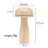 Outil de réparation de tissus en bois simple avec rangement pour aiguilles, écologique et durable, accessoire de couture