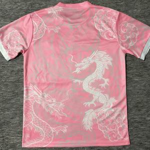 Jersey Musim Panas Spanyol 2526 Lengan Pendek 100% Poliester Elastis Cepat Kering Bernapas Heat-Transfer OEM - Product Image 2