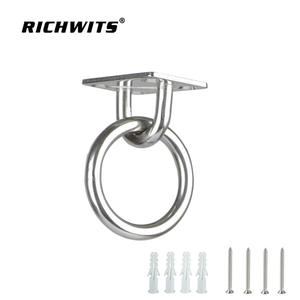 Loquet de porte carré en acier inoxydable 304/316 avec plaque de fixation, vis de base, boucle de sécurité pour voile d'ombrage, accessoires de quincaillerie marine - Product Image 5