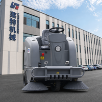 Balayeuses de voirie municipales en promotion, souffleuses routières pour camions de ramassage, machines de balayage et d'aspiration de types industriels, pour parcs verts et parkings, AI Pavé