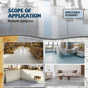 Vernice Epossidica per Pavimenti in Marmo ad Alta Lucentezza, Autolivellante Senza Solventi, per Garage e Uso Domestico - Product Image 4