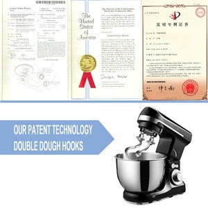 Batidora de Pedestal para Cocina de 800W y 5L, Mezcladora de Huevos y Harina, Venta al Por Mayor de Fábrica - Product Image 6