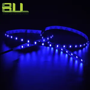 1つのランプをカットできますSMD 2835 60leds/m 5Vネオンアルミニウム光源用青色LEDストリップライト