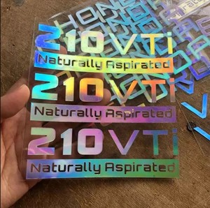 Giấy dán decal vinyl hologram tự dính, chống nước, in được bằng máy in phun, khổ <span class=keywords><strong>A4</strong></span>, A3, cuộn, dùng cho máy in phun, sản xuất theo đơn đặt hàng (OEM) 3T. - Product Image 6