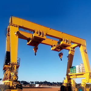 Ventas directas de fábrica de grúas pórtico de contenedores con neumáticos de Goma 30T, 50T, 70T RTG para puertos - Product Image 4