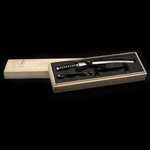 Abridor de cartas Mini Katana, compacto y exquisito, en caja de madera - Product Image 3