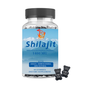 สมุนไพรธรรมชาติ shilajit gummies กับ Chaga และแคลเซียมสำหรับ gummies กระดูกเพื่อสุขภาพปรับปรุง gummies ระบบภูมิคุ้มกัน - Product Image 1