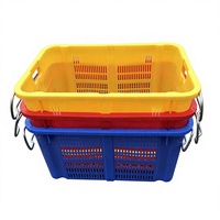 Caisse de cueillette ventilée emboîtable INORDER pour la récolte des pommes et des agrumes des vergers, avec poignée métallique, sac de transport pour fruits, vente en gros pour fermes