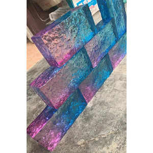 Sáng màu cam thủy tinh gạch trong suốt màu rắn gạch mới thiết kế nghệ thuật thủy tinh với giá mới - Product Image 6