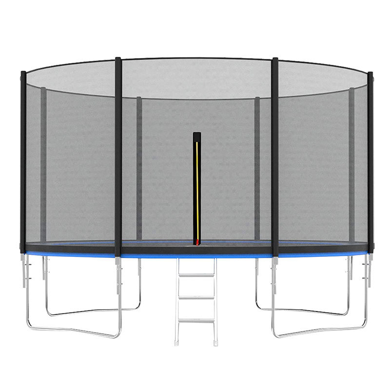 Оптовая продажа, большие коммерческие наружные игровые наборы для замены прыгать мат 10 футов батут со страховочной сеткой для родителей и детей, большой батут