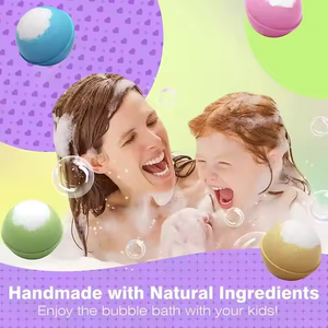Cadeaux <span class=keywords><strong>de</strong></span> la Saint-Valentin en marque privée, bombes <span class=keywords><strong>de</strong></span> bain moussantes artisanales aux huiles essentielles naturelles pour femmes et enfants - Product Image 3