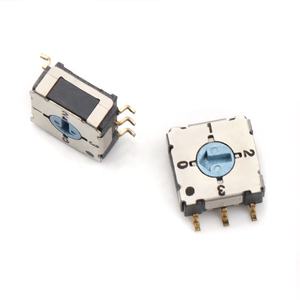 Mini Interruptor Rotatorio SMT de 6 Pines, Interruptor Selector de Código de 4 Posiciones SMD - Product Image 2