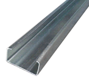 Vigas de Acero Galvanizado en Forma de C, Correas de Acero en Forma de C, Acero de Gran Luz para Estructuras de Edificios, Canal en C Perforado - Product Image 1