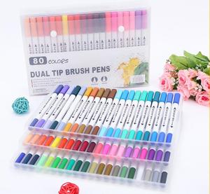 High Quality Double-Headed Marker <b>Pen</b> Hand-Painted <b>Pen</b> Set <b>Watercolor</b> <b>Pen</b> - Product Image 1