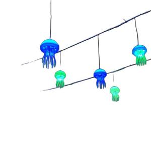 Red LED árbol colgante rojo medusas al aire libre luz de modelado 6000K luz diurna regulable para restaurante Bar ambiente paisaje - Product Image 4