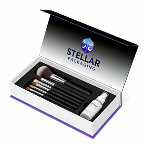 Meilleures ventes : Boîte d'emballage cosmétique magnétique personnalisée en forme de livre, finition mate, logo personnalisé, usine OEM ODM - Product Image 4